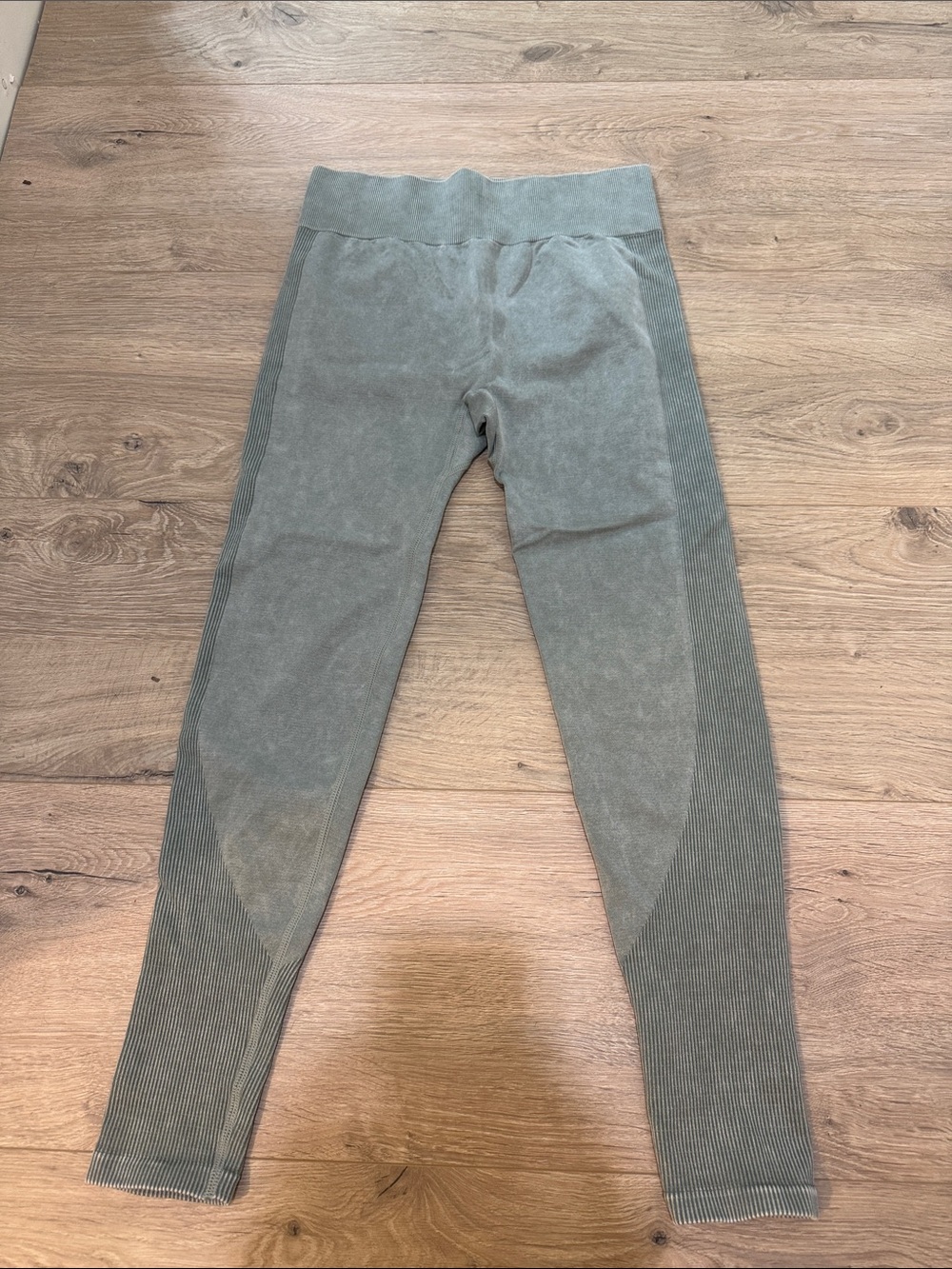 Z supply Seamless Ribbed Leggings - light green